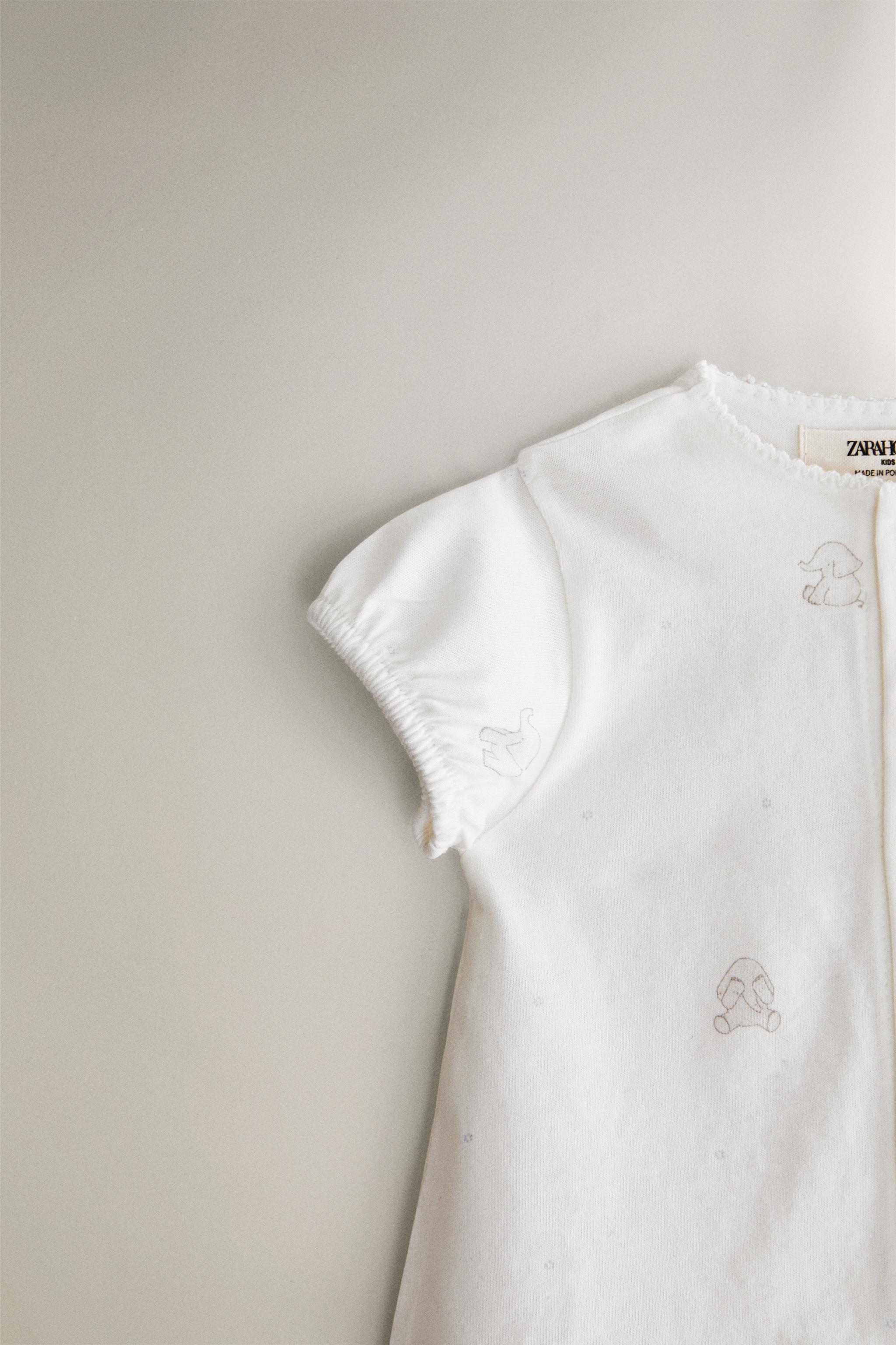 BABY SHORT ROMPER ELEPHANT